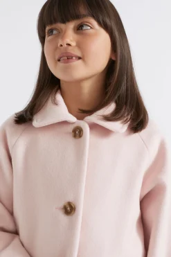 Seed Heritage Jackets & Vests-Girl's Wool Coat Dusty Rose