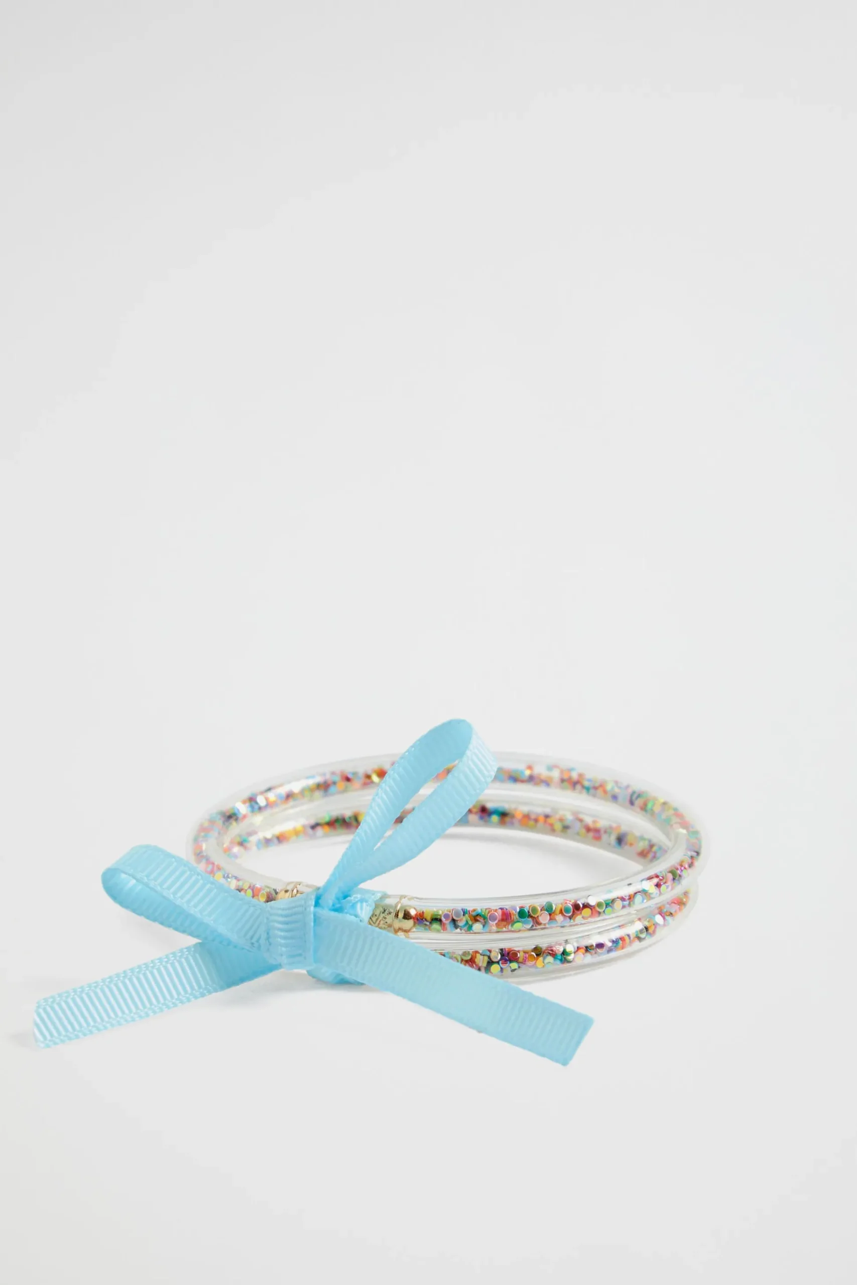 Seed Heritage Jewellery-Glitter Bangle Pack Rainbow