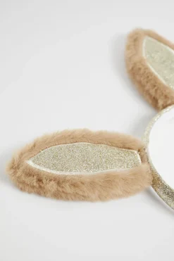 Seed Heritage Hair Accessories-Glitter Bunny Headband Chai