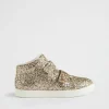 Seed Heritage Sneakers & Trainers-Glitter Tab High Top Gold