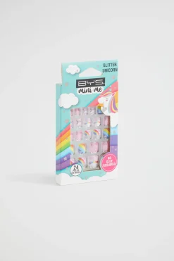 Seed Heritage Beauty & Lips & Nails-Glitter Unicorn Press On Nails Multi