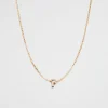 Seed Heritage Jewellery-Gold Initial Necklace P
