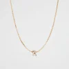 Seed Heritage Jewellery-Gold Initial Necklace R