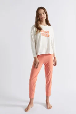 Seed Heritage Pyjamas & Sleepwear-Good Vibes Pj Honey Dew