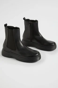 Seed Heritage Boots-Gusset Boot Black