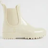 Seed Heritage Gumboots-Gusset Shiny Gumboot Stone