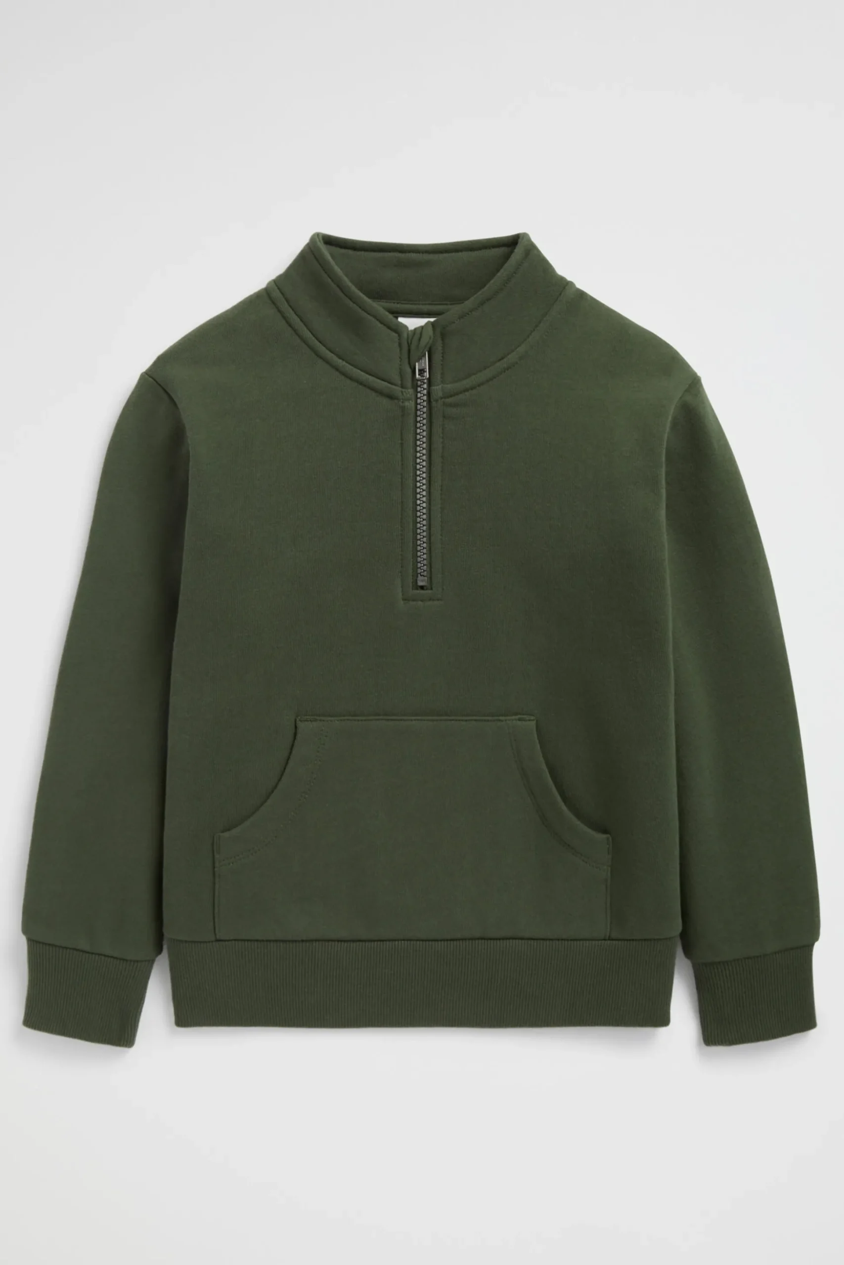 Seed Heritage Knitwear & Sweaters-Half Zip Sweat Pine