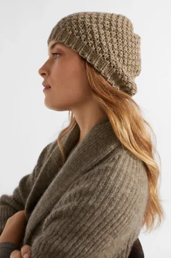 Seed Heritage Hats & Gloves-Hand Knit Beanie Hazel