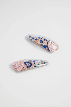 Seed Heritage Hair Accessories-Heart Shaker Snaps Multi