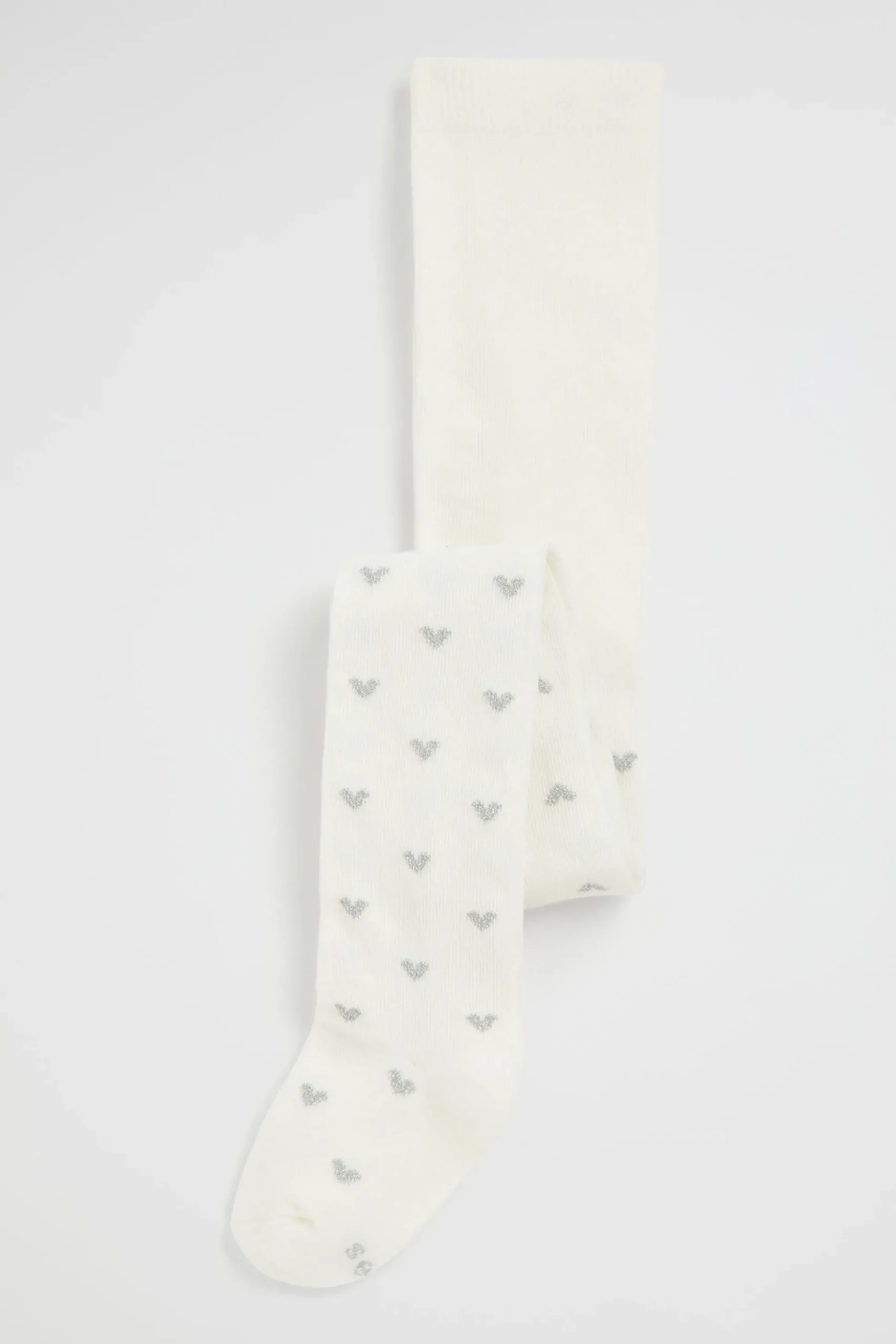 Seed Heritage Tights-Heart Tight Silver