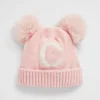 Seed Heritage Beanies-Henille Initial Beanie C