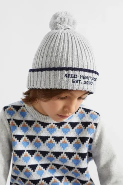 Seed Heritage Hats & Beanies & Caps-Heritage Beanie Cloudy Marle