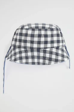 Seed Heritage Hats & Caps-Heritage Check Bucket Hat Chambray