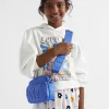 Seed Heritage Bags-Heritage Double Pocket Cross Body Bag Soft Cobalt