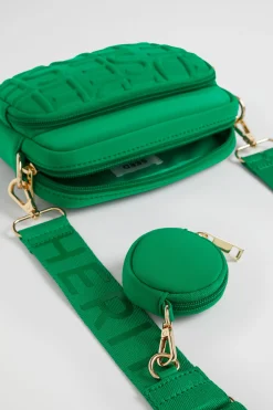 Seed Heritage Bags-Heritage Double Pocket Cross Body Green