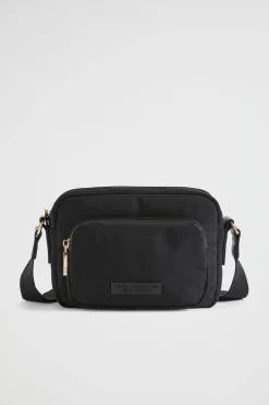 Seed Heritage Cross Body-Heritage Logo Camera Bag Black