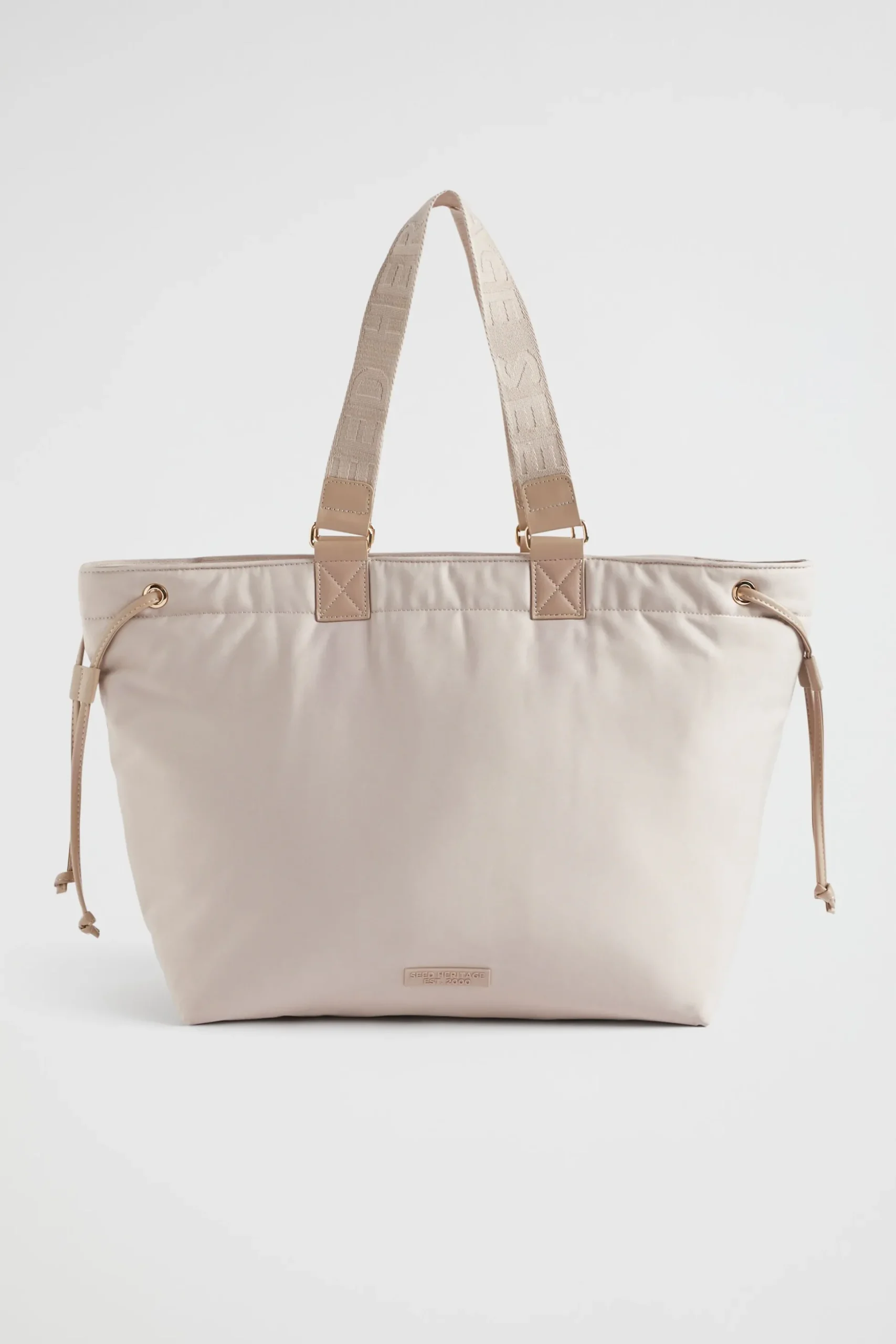 Seed Heritage Beach Bags-Heritage Logo Tote Light Storm