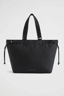 Seed Heritage Beach Bags-Heritage Logo Tote Black