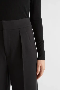 Seed Heritage Pants-High Waist Suit Pant Black