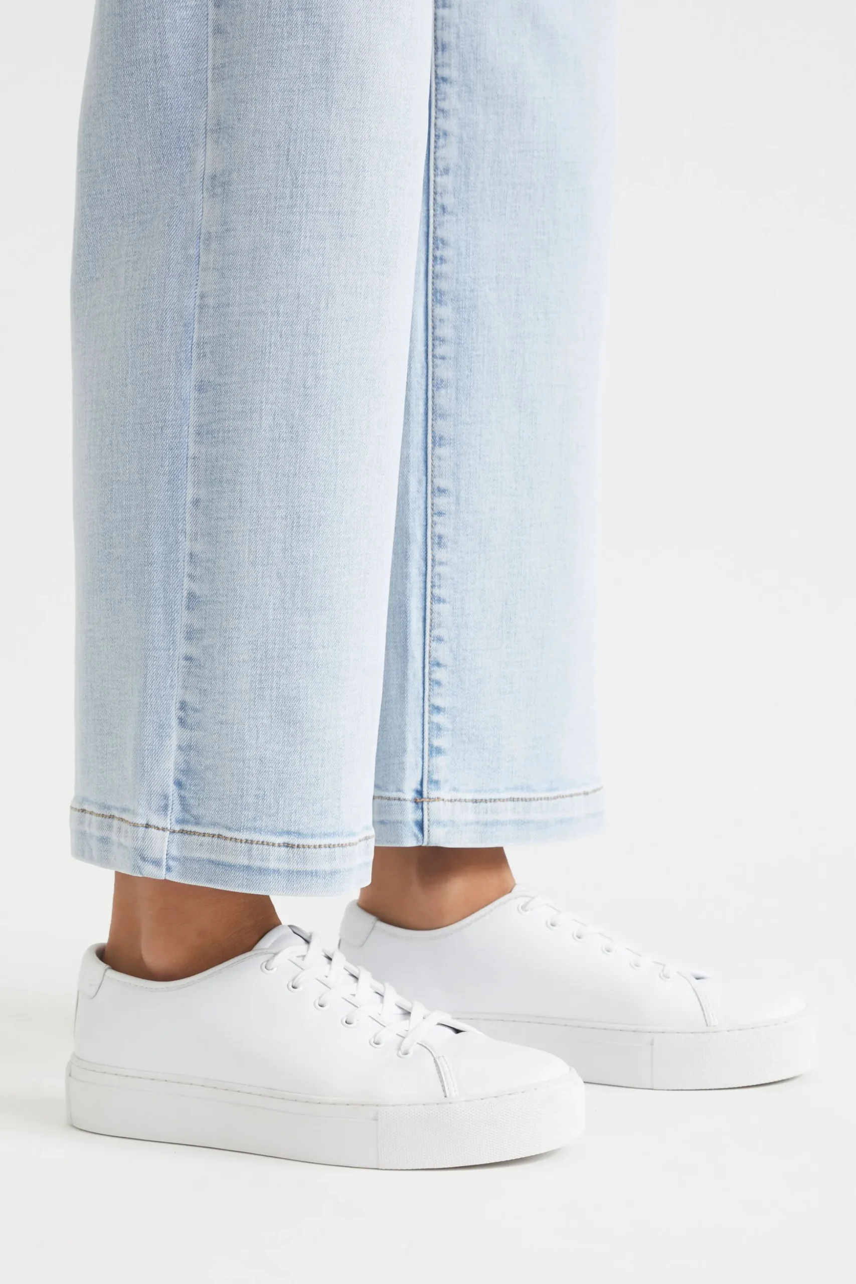 Seed Heritage Sneakers-Holland Leather Sneaker White