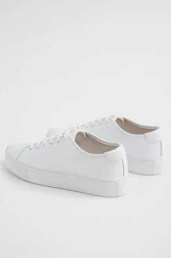 Seed Heritage Sneakers-Holland Leather Sneaker White