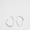 Seed Heritage Jewellery-Hoop Earring Silver