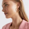 Seed Heritage Jewellery-Hoop Earring Gold
