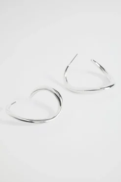 Seed Heritage Jewellery-Hoop Earring Silver