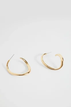 Seed Heritage Jewellery-Hoop Earring Gold