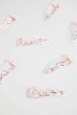 Seed Heritage Hair Accessories-Initial Shaker Snaps C