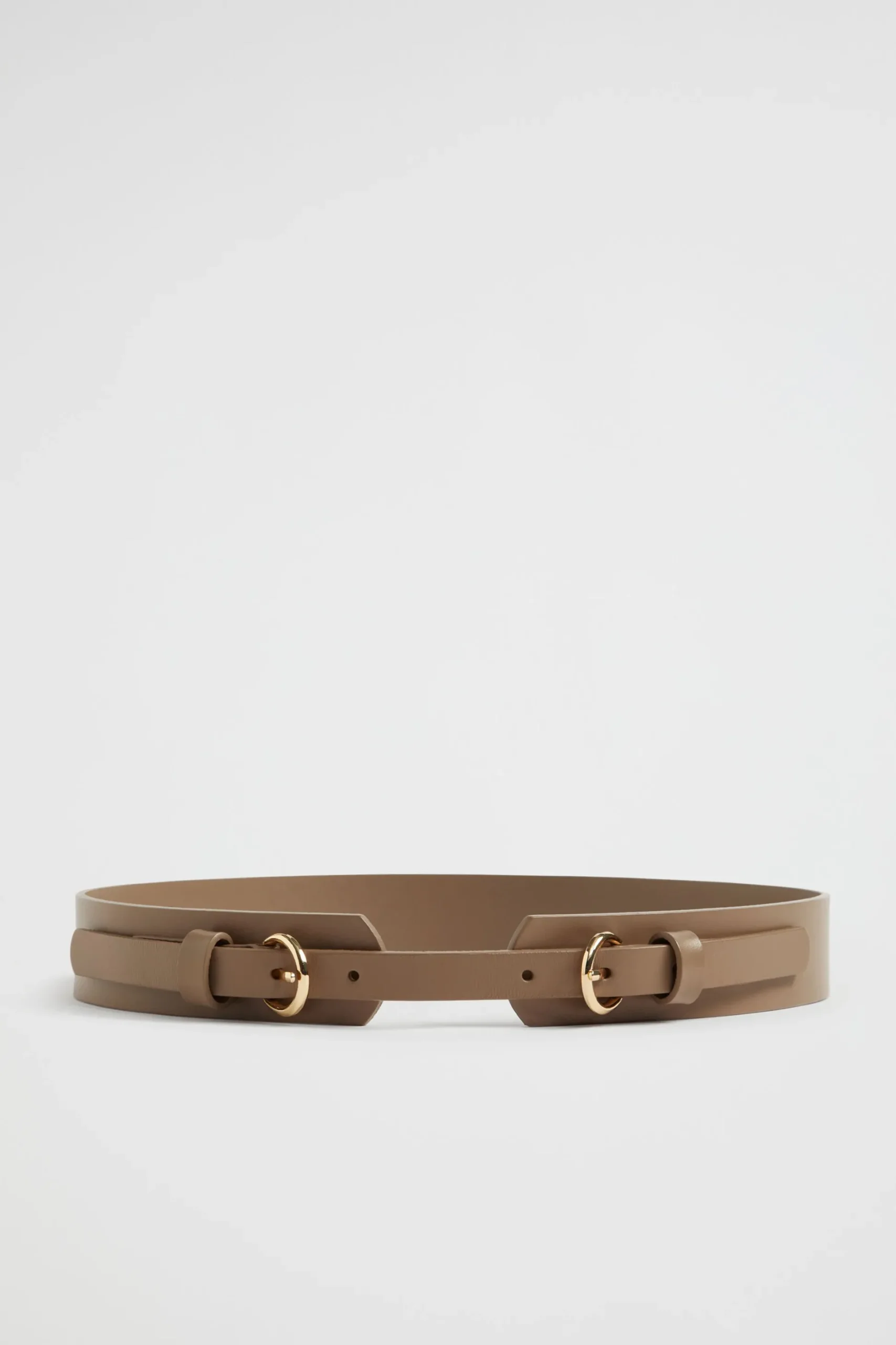 Seed Heritage Belts-Ivy Buckle Waist Belt Cashew