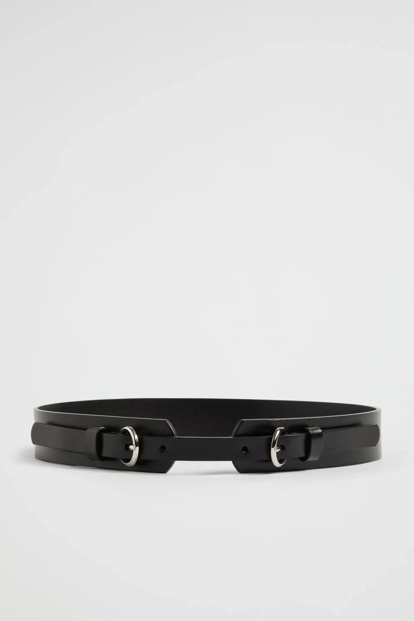 Seed Heritage Belts-Ivy Buckle Waist Belt Black