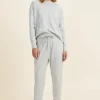 Seed Heritage Bedroom-Jersey Pyjama Bottom Grey Marle