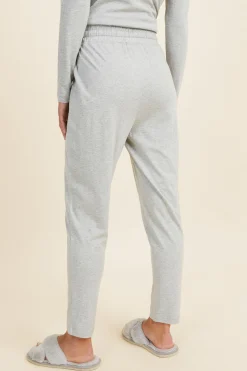 Seed Heritage Bedroom-Jersey Pyjama Bottom Grey Marle