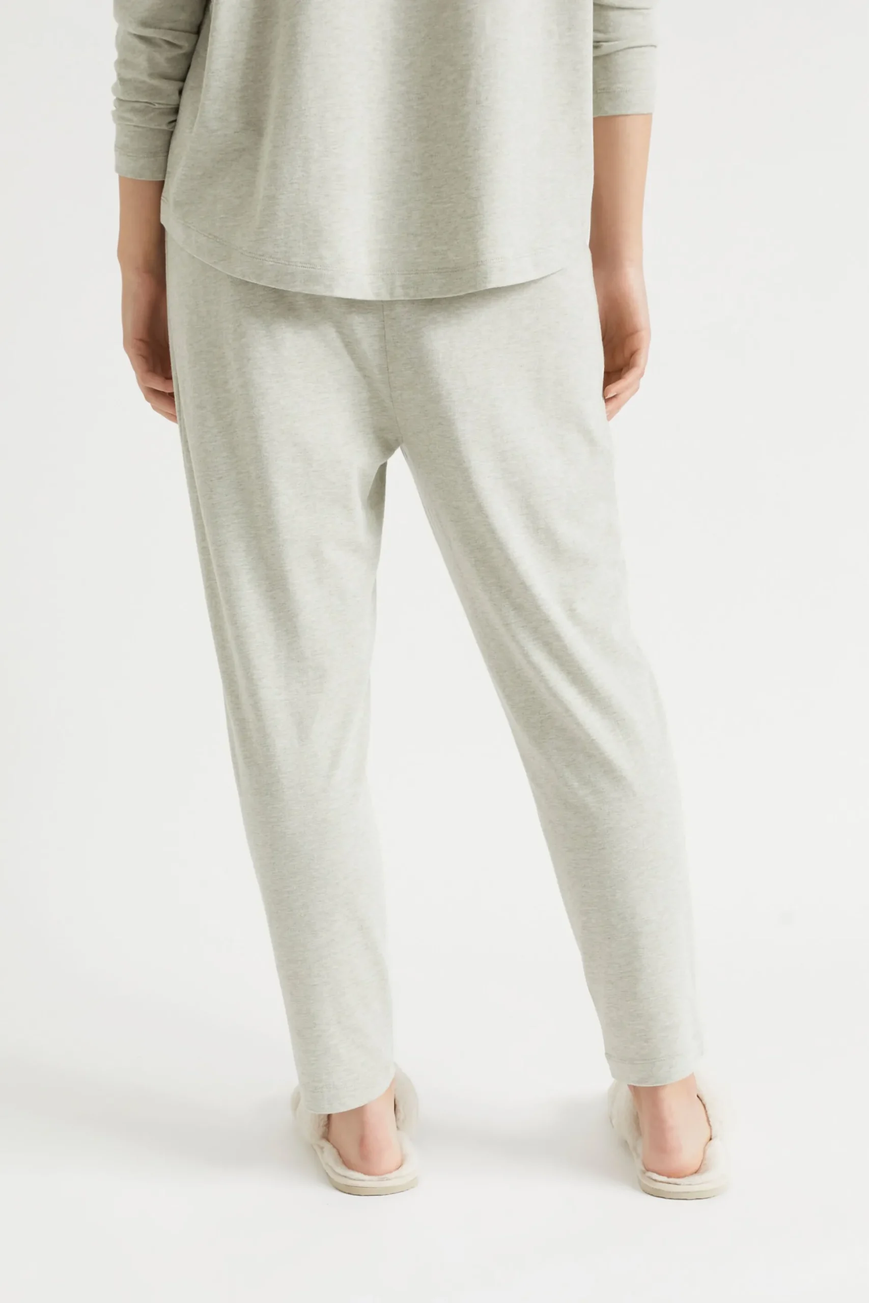 Seed Heritage Sleepwear-Jersey Pyjama Bottom Sage