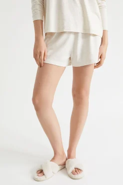 Seed Heritage Sleepwear-Jersey Pyjama Short Oat Marle