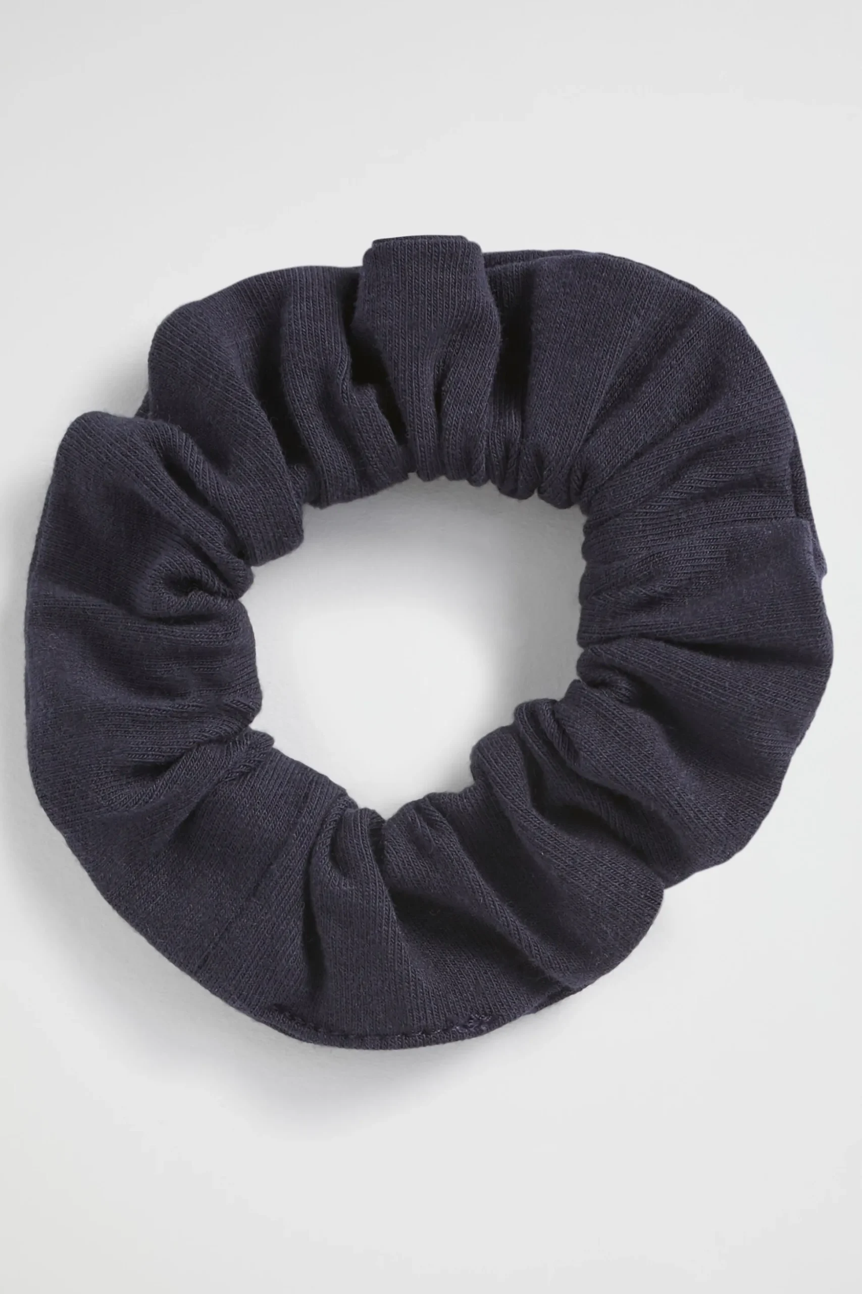 Seed Heritage Hair Accessories-Jersey Scrunchie Navy