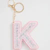 Seed Heritage Keyrings-Jewel Initial Eyring K