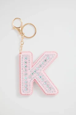 Seed Heritage Keyrings-Jewel Initial Eyring K