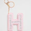 Seed Heritage Keyrings-Jewel Initial Keyring H