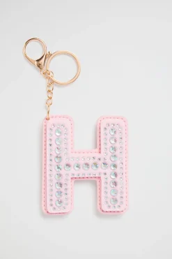 Seed Heritage Keyrings-Jewel Initial Keyring H