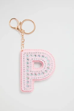 Seed Heritage Keyrings-Jewel Initial Keyring P