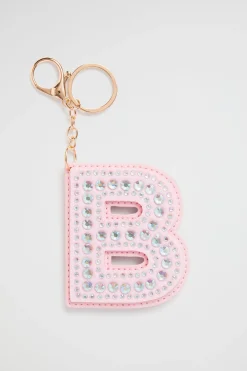 Seed Heritage Keyrings-Jewel Initial Keyring B