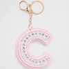 Seed Heritage Keyrings-Jewel Initial Keyring C