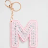 Seed Heritage Keyrings-Jewel Initial Keyring M