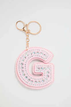 Seed Heritage Keyrings-Jewel Initial Keyrin G