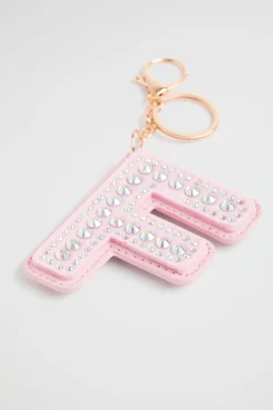 Seed Heritage Keyrings-Jewel Initial Keyring F