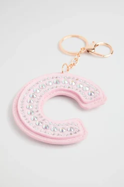 Seed Heritage Keyrings-Jewel Initial Keyring C