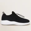 Seed Heritage Sneakers & Trainers-Knit Trainer Black