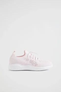 Seed Heritage Sneakers & Trainers-Knit Trainer Pink